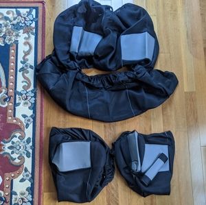 Black/Gray Seat Covers